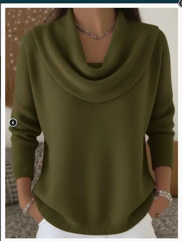 Bella | Cowl-Neck Sweater