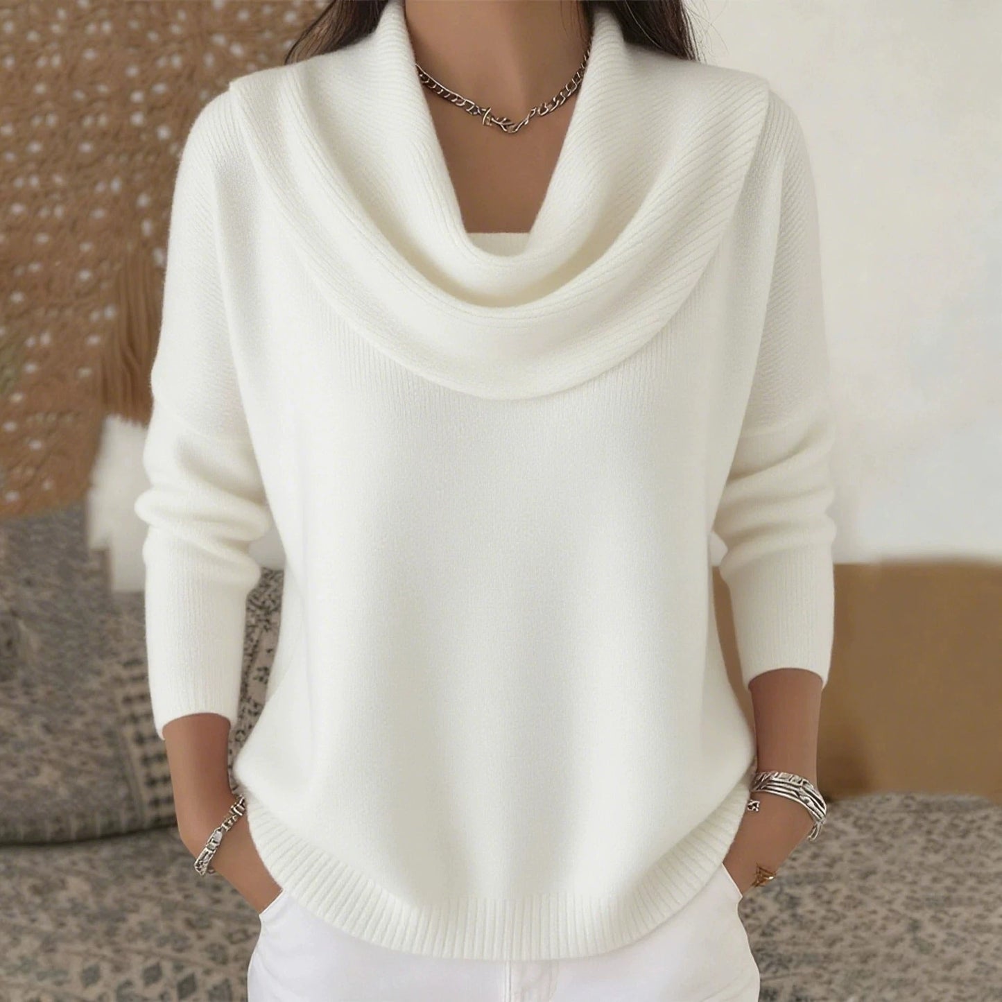 Bella | Cowl-Neck Sweater