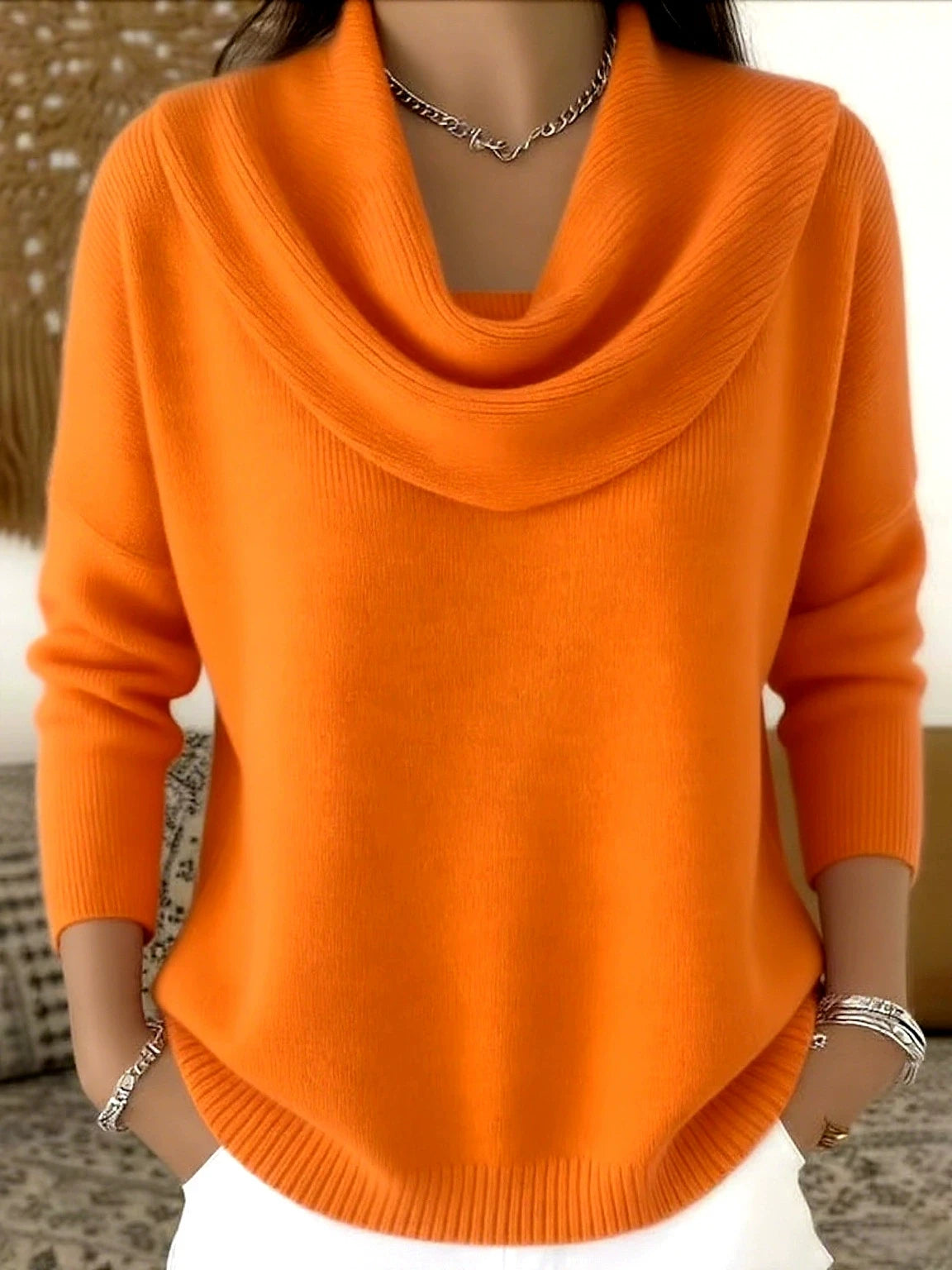 Bella | Cowl-Neck Sweater